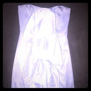 Strapless Origami Occasion Dress